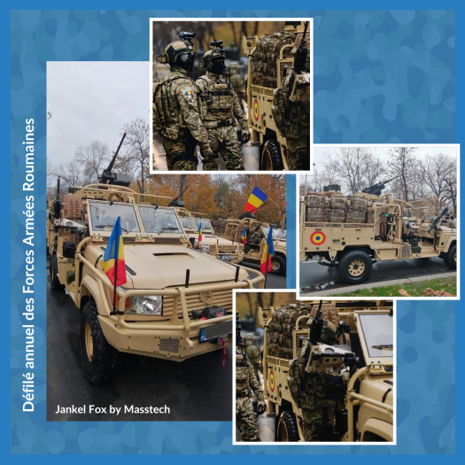 Livraison de 5 VOS-PAT aux Forces Spéciales Roumaines