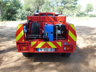 Integrated fire kit sur base pick-up — image n°2